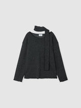 [Muffler Set] Mood Ribbon Daily Knit (4c)