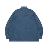 ALYTH ロールアップデニムシャツ ユニセックス (2Color)