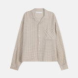 Believer Linen Check Long Sleeve Shirt