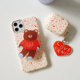 Red Loveornot Keyring