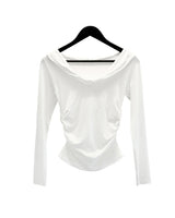 Lua Cowl Neck Hooded Off-Shoulder