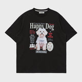 マルチーズマガジンハーフスリーブTシャツ