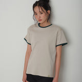 Linger Contour Tee_Beige