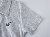 レイヤードカラーリブ半袖Tシャツ