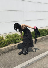 ホルタードレープワンピース