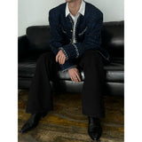 [S/S] Navy twist tweed jacket
