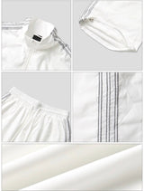 Anorak Oversized Fit Nylon Track Zip-Up