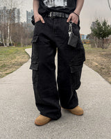 Tech Double Cargo Wide Pants