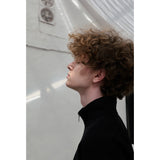 HUKE Logo Grey Half zip-up MTM