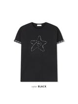 マッシュ チェックド ハーフ トップ
