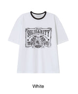 ディメインイーグルグラフィック半袖Tシャツ