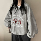 Onring Boxy Half Zip-Up sweatshirt