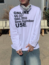 オンラインユーズロングスリーブT