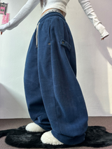 ボスサイズフリーススナップロングパンツ 🧸🩵🤍6カラー