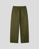 Marel One-tuck Wide Cotton Pants