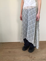 Sheer Check Long One Piece (1color)