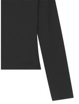 [mnem] alter snap boatneck tee (black)