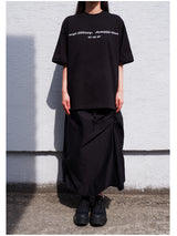 Reverse Logo T-Shirt / White