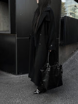 シティハイネックロングコート (2color)