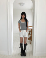 Lofil Lace Short Sleeve T-Shirt