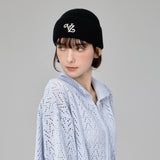 Leaf VZ Logo Washed Beanie / Black