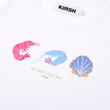 HIGH SPAN GRAPHIC POINT SLEEVELESS [WHITE]