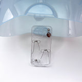 Line silver ribbon jelly hard case (clear)