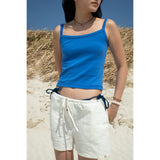 Oat Linen Shorts