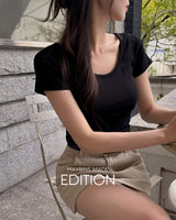 [MADE] Ed U-neck Short-sleeved T-shirt