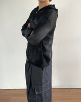 Brue Spray Mesh Hoodie Zip-up
