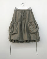 Serena Balloon Midi Skirt (3color)
