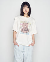 26SS ラインフレンズ ブラウン スターショートスリーブTシャツ