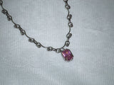 mystic wave jewels necklace [pink]