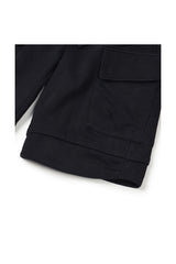 VINTAGE OVER SWEAT SHORTS (BLACK)