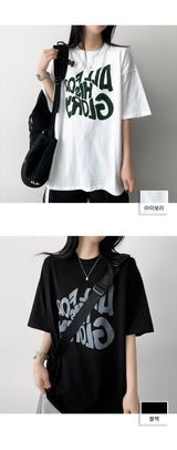 グローリー オーバーサイズ フィット 半袖Tシャツ