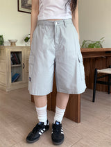 LIGHT FLAP BERMUDA SHORTS (3C)