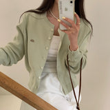 [MADE/Summer ver added!] Day, Round Pendant Cardigan