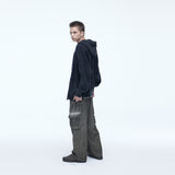 Dyeing Corduroy Cargo Banding Pants Dirty Beige