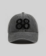 88eight Peach Ball Cap (CHARCOAL)