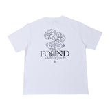 FMW フラワーグラフィック Tシャツ - ホワイト