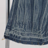 [NONCODE] Fluffy Washing Denim Bootcut Pants