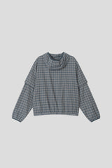 Lan Checked Layered Jumper