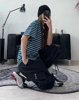 ガエンテリーストライプカラーTシャツ