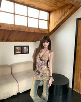 Roomi Lace Leopard Dress