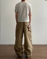 ソフクロップワッフル半袖Tシャツ