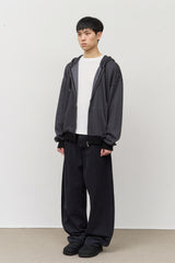 Kio Striped Zip Hoodie
