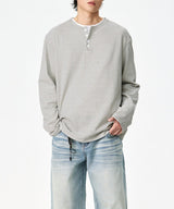 Remy Stripe Henley Tee