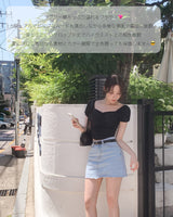 【MADE】Shirring blouse