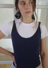 3-way Twist Sleeveless Top_Navy