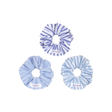 [3EA 1SET] COOL STRIPE SCRUNCHIE